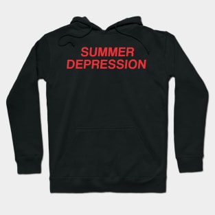 Vintage Summer Depression Aesthetics Streetwear Retro Hoodie